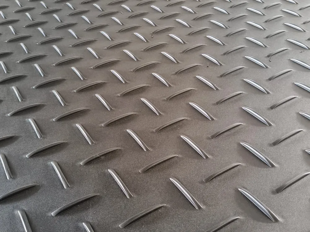 Clear Turf Protection Mat — Manufacturing