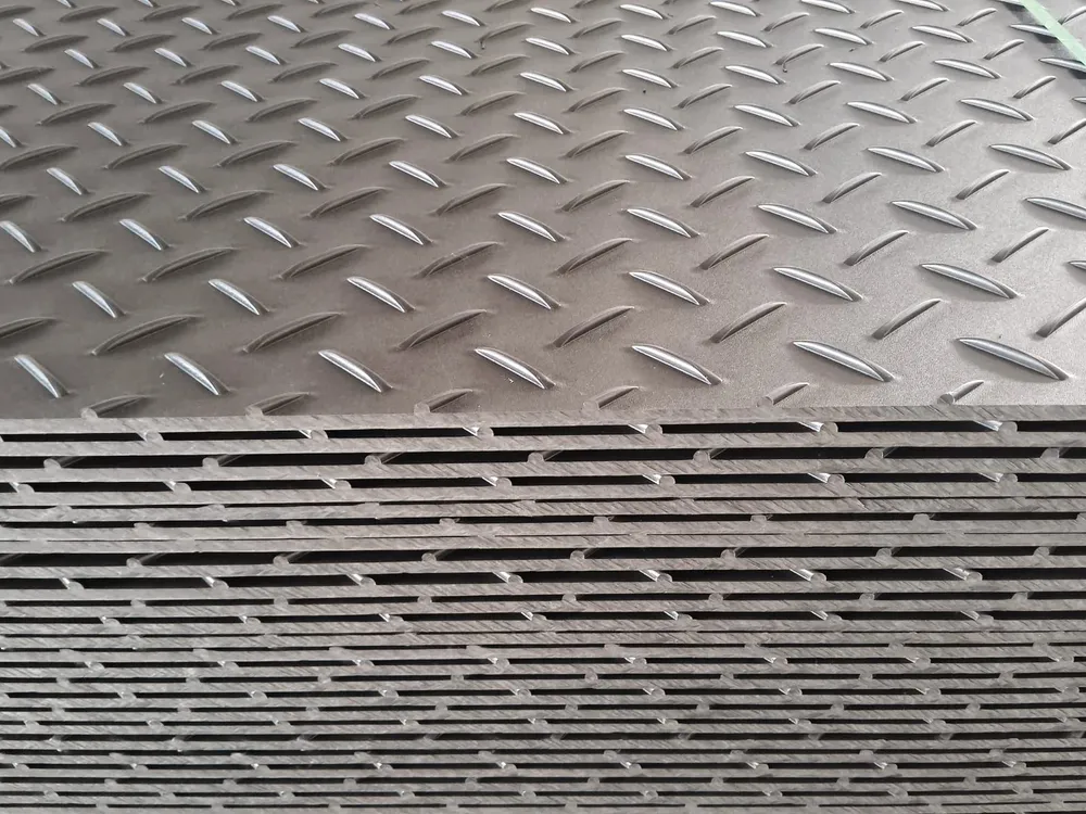 Diamond-Tread Access Mat — Manufacturing