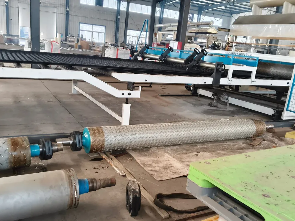 Pedestrian Walkway Mat — Manufacturing